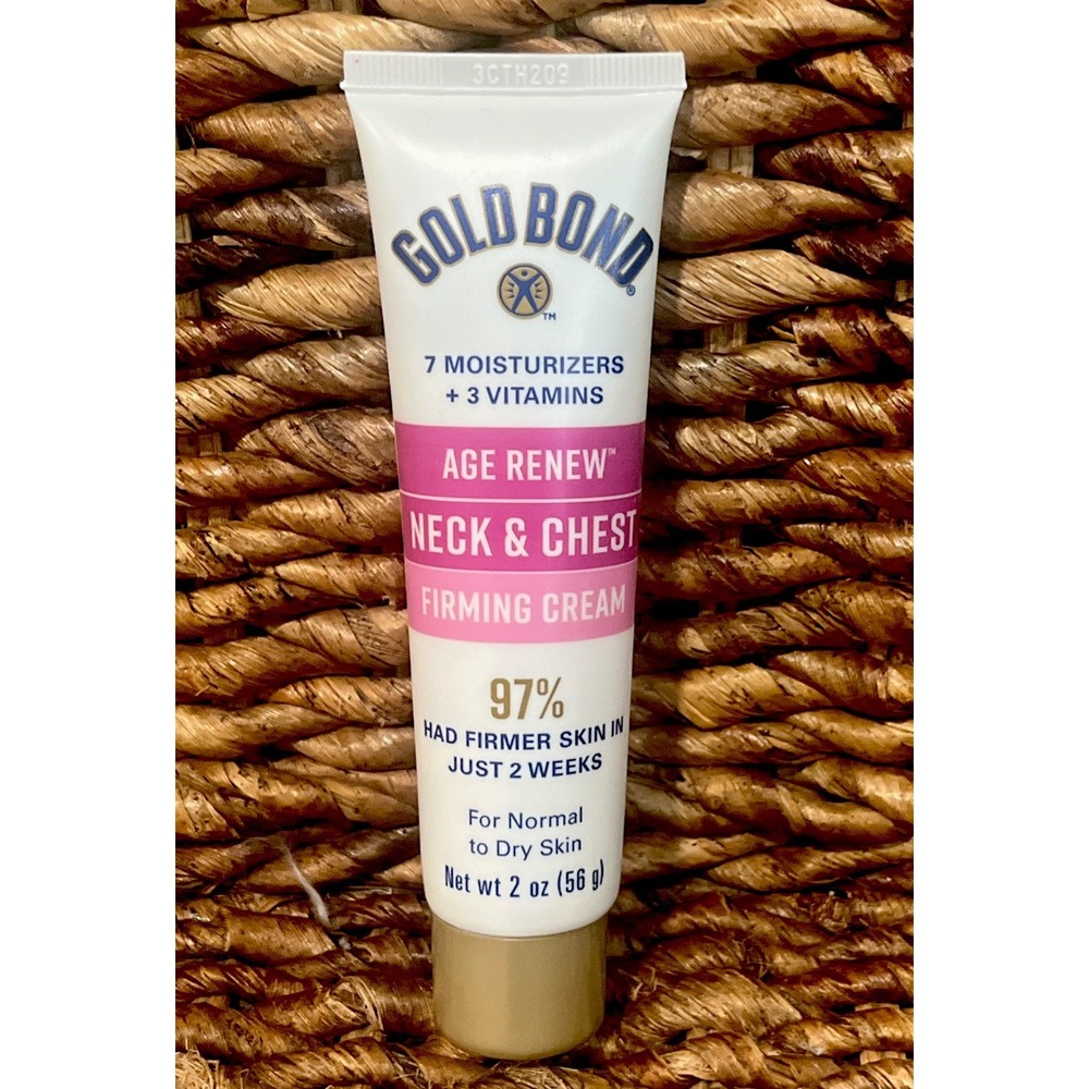 Gold Bond Age Renew Neck & Chest Firming Age Renew Cream Clinically Tested 2 oz.